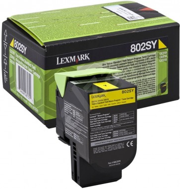 Lexmark 80C2SY0 • 802SY Yellow