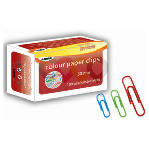 PK100 Paper Clip Round 50mm Assorted