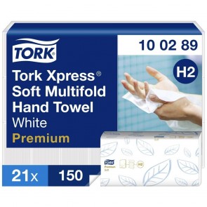 Tork Xpress® miękki ręcznik Multifold w składce wielopanelowej