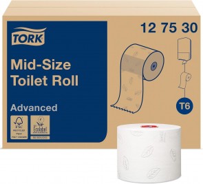 Tork Mid-size papier toaletowy, 2-warstwowy, 27 szt