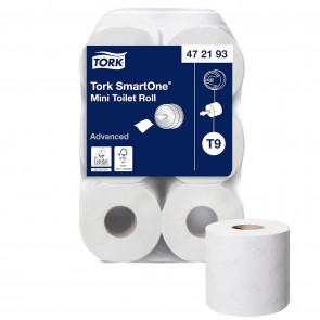 Tork SmartOne® mini papier toaletowy w roli, 12 szt