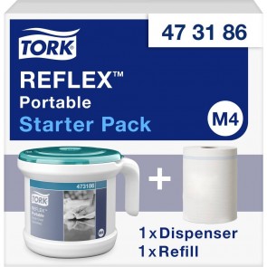 Tork Reflex™ dozownik przenośny do ręczników centralnie dozowanych