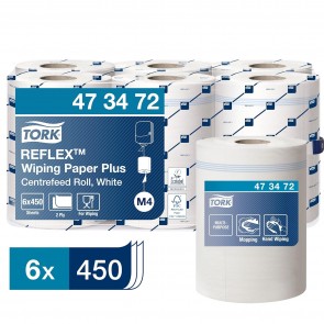 Tork Reflex™ czyściwo papierowe do średnich zabrudzeń, 6 szt.