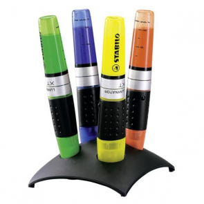 Stabilo Luminator zestaw stołowy, mix kolorów , 4 szt.  