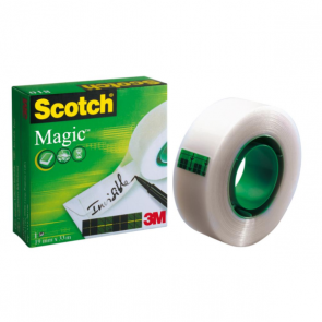 Scotch Magic Sticky Tape - 19mm X 33m Roll